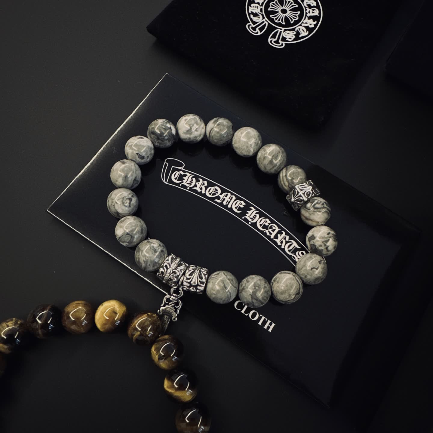 Chrome Hearts Beaded Bracelet Set